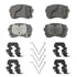 OEX1856 by WAGNER - OEX Ceramic Brake Pad