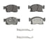 OEX1904 by WAGNER - OEX Ceramic Brake Pad