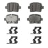 Wagner OEX1915 Disc Brake Pad Set OEX Ceramic Brake Pad