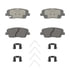 OEX1916 by WAGNER - OEX Ceramic Brake Pad