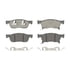 OEX2170 by WAGNER - OEX Ceramic Brake Pad