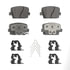 OEX2199 by WAGNER - OEX Ceramic Brake Pad