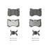 OEX2407A by WAGNER - OEX Ceramic Brake Pad