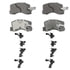 OEX325 by WAGNER - OEX Ceramic Brake Pad