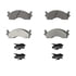 Wagner OEX655M Disc Brake Pad Set OEX Ceramic Disc Pad Set