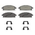 OEX691 by WAGNER - OEX Ceramic Brake Pad