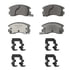OEX714 by WAGNER - OEX Ceramic Brake Pad