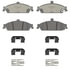 OEX752A by WAGNER - OEX Ceramic Brake Pad