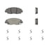 OEX764 by WAGNER - OEX Ceramic Brake Pad