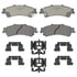 OEX792A by WAGNER - OEX Ceramic Brake Pad