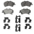 OEX792B by WAGNER - OEX Ceramic Brake Pad