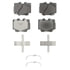 OEX799 by WAGNER - OEX Ceramic Brake Pad