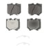 Wagner OEX812 Disc Brake Pad Set OEX Ceramic Brake Pad