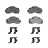 OEX833B by WAGNER - OEX Ceramic Brake Pad