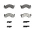 OEX859M by WAGNER - OEX Semi-Met Brake Pad