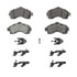 Wagner OEX882M Disc Brake Pad Set OEX Semi-Met Brake Pad