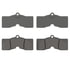 OEX8M by WAGNER - OEX Semi-Met Brake Pad