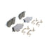 Wagner OEX969 Disc Brake Pad Set Premium Ceramic Disc Pad