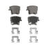 PD1057 by WAGNER - Wagner Brake ThermoQuiet PD1057 Ceramic Disc Brake Pad Set