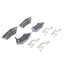 PD1100 by WAGNER - Wagner Brake ThermoQuiet PD1100 Ceramic Disc Brake Pad Set