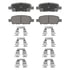 PD1288 by WAGNER - Wagner Brake ThermoQuiet PD1288 Ceramic Disc Brake Pad Set