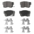 PD813 by WAGNER - Wagner Brake ThermoQuiet PD813 Ceramic Disc Brake Pad Set