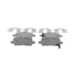 PD865 by WAGNER - Wagner Brake ThermoQuiet PD865 Ceramic Disc Brake Pad Set