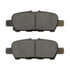 PD905 by WAGNER - Wagner Brake ThermoQuiet PD905 Ceramic Disc Brake Pad Set