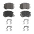 PD924 by WAGNER - Wagner Brake ThermoQuiet PD924 Ceramic Disc Brake Pad Set