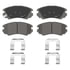 PD924 by WAGNER - Wagner Brake ThermoQuiet PD924 Ceramic Disc Brake Pad Set