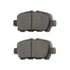 PD905 by WAGNER - Wagner Brake ThermoQuiet PD905 Ceramic Disc Brake Pad Set