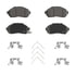 QC1094 by WAGNER - Wagner Brake ThermoQuiet QC1094 Ceramic Disc Brake Pad Set