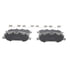 QC1098 by WAGNER - Wagner Brake ThermoQuiet QC1098 Ceramic Disc Brake Pad Set