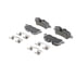 QC1099 by WAGNER - Wagner Brake ThermoQuiet QC1099 Ceramic Disc Brake Pad Set