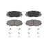 QC1210 by WAGNER - Wagner Brake ThermoQuiet QC1210 Ceramic Disc Brake Pad Set