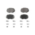 QC1210 by WAGNER - Wagner Brake ThermoQuiet QC1210 Ceramic Disc Brake Pad Set