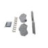 QC1273 by WAGNER - Wagner Brake ThermoQuiet QC1273 Ceramic Disc Brake Pad Set