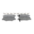 QC1274 by WAGNER - Wagner Brake ThermoQuiet QC1274 Ceramic Disc Brake Pad Set