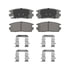 QC1275 by WAGNER - Wagner Brake ThermoQuiet QC1275 Ceramic Disc Brake Pad Set