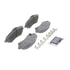 QC1273 by WAGNER - Wagner Brake ThermoQuiet QC1273 Ceramic Disc Brake Pad Set