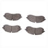 1214-2423-00 by DYNAMIC FRICTION COMPANY - Heavy Duty Pads - Semi Metallic