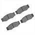 1310-0266-00 by DYNAMIC FRICTION COMPANY - 3000 Ceramic Brake Pads