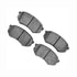 1310-0433-00 by DYNAMIC FRICTION COMPANY - 3000 Ceramic Brake Pads