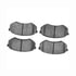 1310-0433-00 by DYNAMIC FRICTION COMPANY - 3000 Ceramic Brake Pads