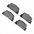 1310-0835-00 by DYNAMIC FRICTION COMPANY - 3000 Ceramic Brake Pads