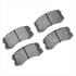 1310-0904-00 by DYNAMIC FRICTION COMPANY - 3000 Ceramic Brake Pads