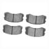 1310-0904-00 by DYNAMIC FRICTION COMPANY - 3000 Ceramic Brake Pads