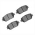 1310-0908-00 by DYNAMIC FRICTION COMPANY - 3000 Ceramic Brake Pads