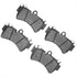 1310-0977-00 by DYNAMIC FRICTION COMPANY - 3000 Ceramic Brake Pads