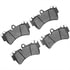 1310-0977-00 by DYNAMIC FRICTION COMPANY - 3000 Ceramic Brake Pads